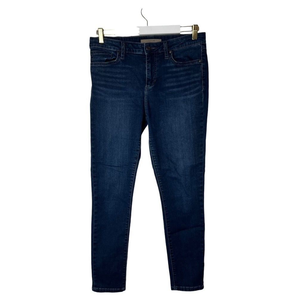Joe's Jeans Dark Wash Mid Rise Skinny Jeans SZ 30 Very Y2K 26” Inseam Stretch